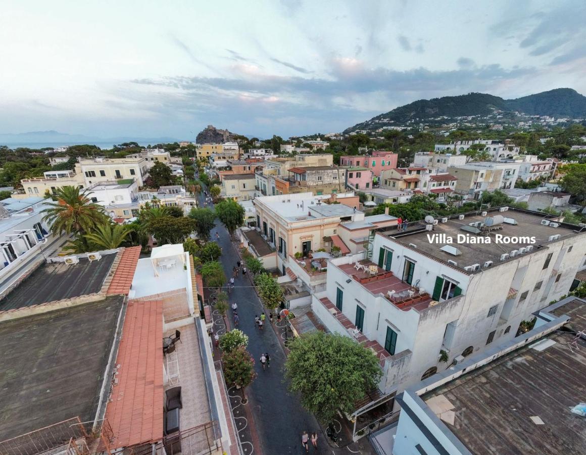 Villa Diana - Beach & Rooms Ischia Exterior foto