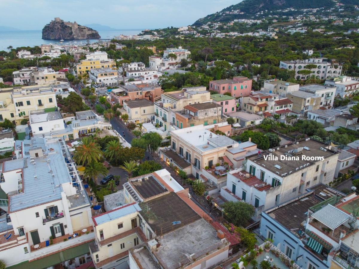 Villa Diana - Beach & Rooms Ischia Exterior foto